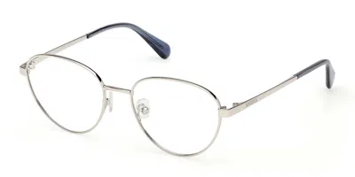 Max & Co Mo5191 016 Occhiali Da Vista Argentati Per Donna (solo Montatura)