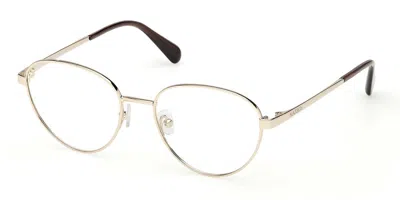 Max & Co Mo5191 032 Occhiali Da Vista Oro Per Donna (solo Montatura) In Gold