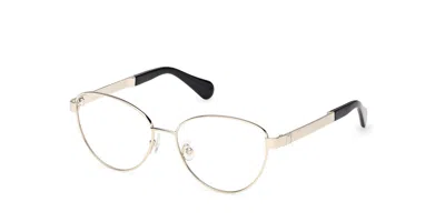 Max & Co Mo5195 032 Women's Glasses  Size 54 - Free Lenses - Blue Light Block Available In Gold