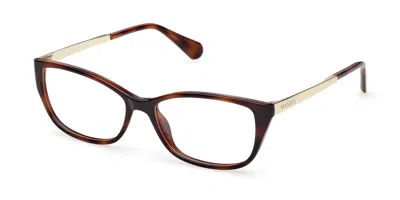 Max & Co Mo5201 052 Occhiali Da Vista Tartarugatishell Per Donna (solo Montatura) In Brown