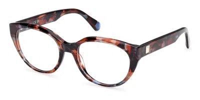 Max & Co Mo5205 054 Women's Glasses  Size 50 - Free Lenses - Blue Light Block Available In Brown