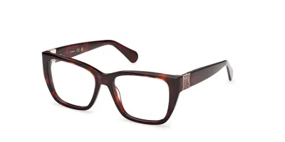 Max & Co Mo5213 052 Women's Glasses  Size 53 - Free Lenses - Blue Light Block Available In Brown