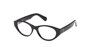 Max & Co Mo5214 001 Women's Glasses  Size 52 - Free Lenses - Blue Light Block Available In Black