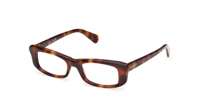 Max & Co Mo5216 052 Women's Glasses  Size 51 - Free Lenses - Blue Light Block Available In Brown