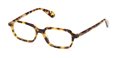Max & Co Mo5218 053 Occhiali Da Vista Tartarugatishell Per Donna (solo Montatura) In Brown