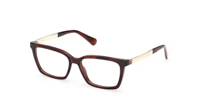 Max & Co Mo5220 052 Women's Glasses  Size 53 - Free Lenses - Blue Light Block Available In Brown