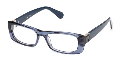 Max & Co Mo5225 090 Occhiali Da Vista Blu Per Donna (solo Montatura)