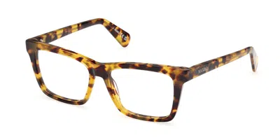 Max & Co Mo5227 053 Occhiali Da Vista Tartarugatishell Per Donna (solo Montatura) In Brown