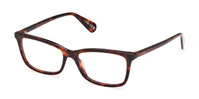 Max & Co Mo5228 052 Occhiali Da Vista Tartarugatishell Per Donna (solo Montatura) In Brown