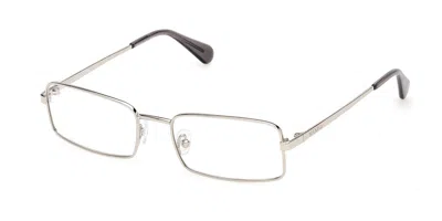Max & Co Mo5229 016 Occhiali Da Vista Argentati Per Donna (solo Montatura) In Silver