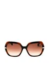 Max & Co Oversized Geometric-frame Sunglasses In Multi