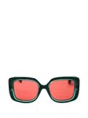 Max & Co Oversized Square-frame Sunglasses In Multi