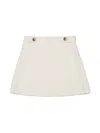 Max & Co Panelled A-line Skirt In White