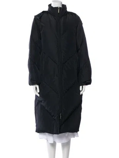 Pre-owned Max & Co Parka In Black
