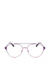 Max & Co Pilot-frame Glasses In Purple