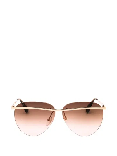 Max & Co Pilot-frame Sunglasses In Brown