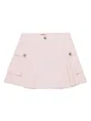 Max & Co Pleated Mini Skirt In Pink