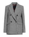 Max & Co . Pony Ride Woman Blazer Military Green Size 10 Wool, Polyester, Acrylic, Polyamide, Viscose In Multi