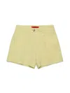 Max & Co Shorts Formali Con Piega In Yellow