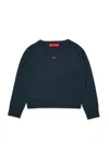 Max & Co Wool Crew-neck Pullover In Gray