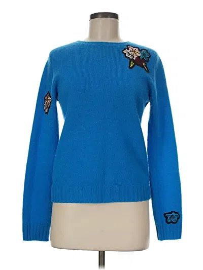 Pre-owned Max & Co Pullover Sweater In Blue