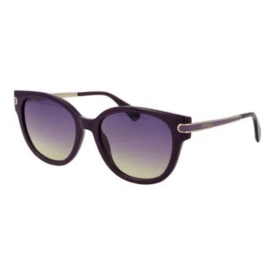 Max & Co Purple Plastic Sunglasses In Multi