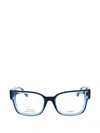 Max & Co Rectangle-frame Glasses In Blue