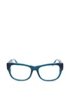 Max & Co Rectangle-frame Glasses In Blue