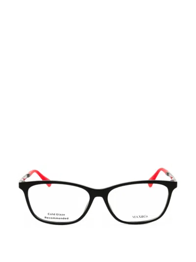 Max & Co Rectangle-frame Glasses In Multi