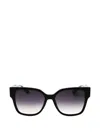 Max & Co Rectangle-frame Sunglasses In Black