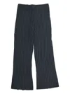 Max & Co Ribbed Trousers In Black