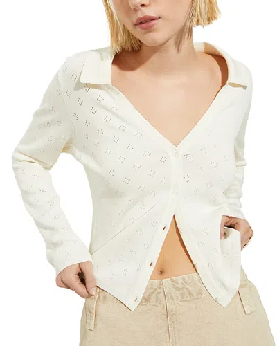 Max & Co . Rodeo Cardigan In Optical White