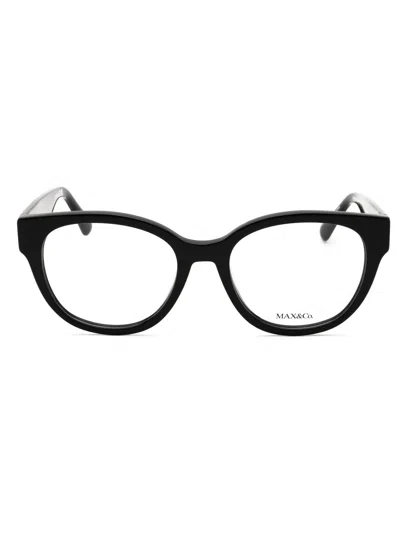 Max & Co . Round Women's Eyeglasses - Modern Acetate Frame