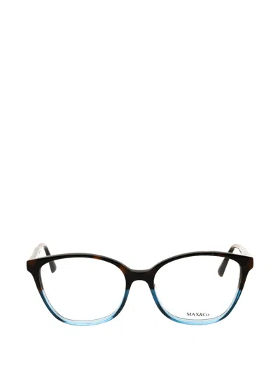 Max & Co Round-frame Glasses In Multi