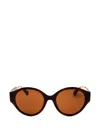 Max & Co Round-frame Sunglasses In Pattern