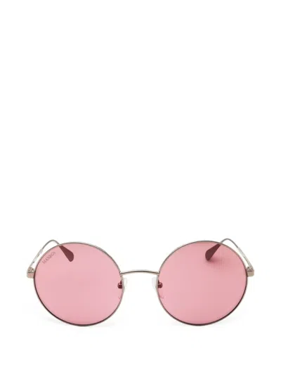 Max & Co Round-frame Sunglasses In Grey