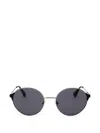 Max & Co Round-frame Sunglasses In Black