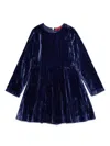 Max & Co Ruffled Playsuit In Blue