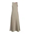 Max & Co Satin Sleeveless Midi Dress
