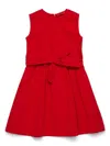 Max & Co Self-tie Dress In Red