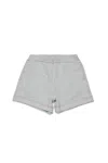 Max & Co Logo Elasticated Shorts In Gray