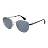 Max & Co Silver Women Sunglasses In Blue