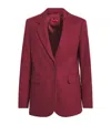 Max & Co Single-breasted Blazer In Red