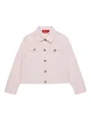 Max & Co Single-breasted Jacket In Pink