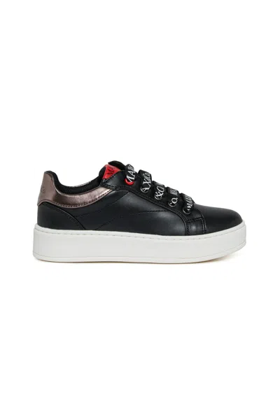 Max & Co Kids' Sneakers With Logo In Black