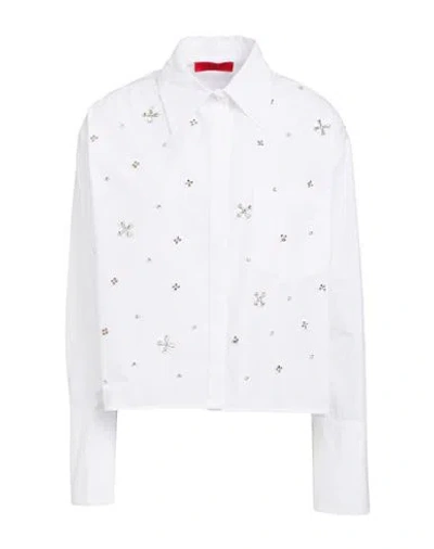 Max & Co . Sorriso Woman Shirt White Size 10 Cotton