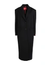 Max & Co Wool Longrun Coat In Black
