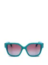 Max & Co Square-frame Sunglasses In Blue