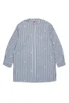 Max & Co Striped Shirt In Blue