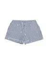 Max & Co Striped Shorts In White